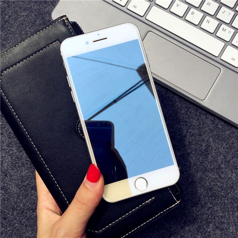 Mirror Tempered Glass For iPhone X XR XS Screen Protector Gl-图1