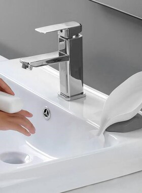 RecabLeght Suction CupSoap Dish Box Soap Holder For Bathroom