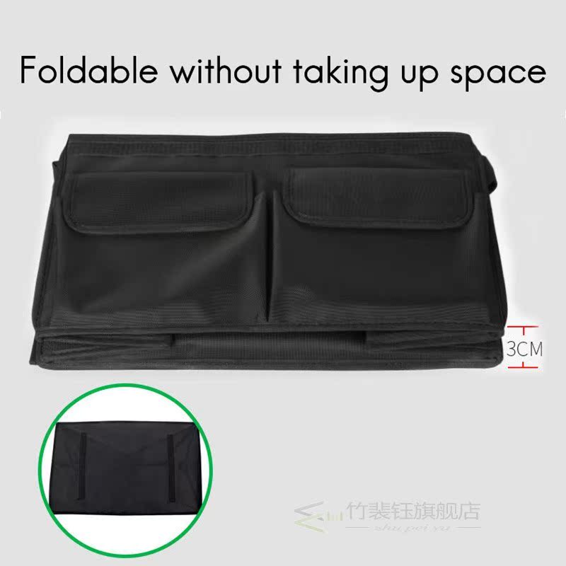 Car Storage Box Waterproof Folding Case Interior Organizer C - 图2