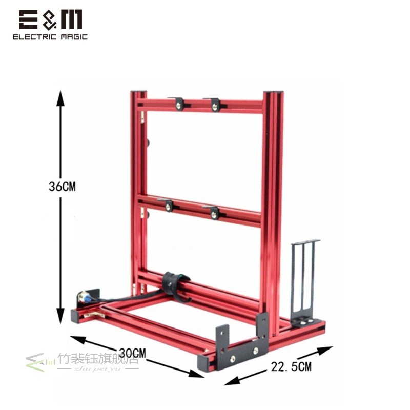 Mini ATX MATX ITX DIY Case Portable Vertical PC Test Bench O - 图3