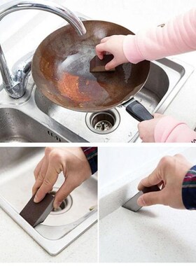 1PC Sponge Eraser Alumina Emery Strong Sponge Descaling Clea
