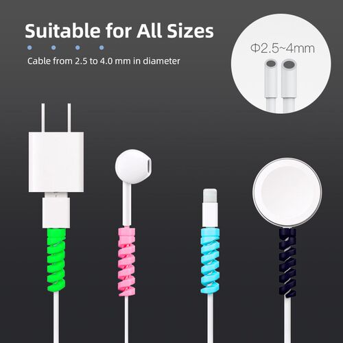 Universal Cable Protector Phone Charging Wire Protection Win - 图0
