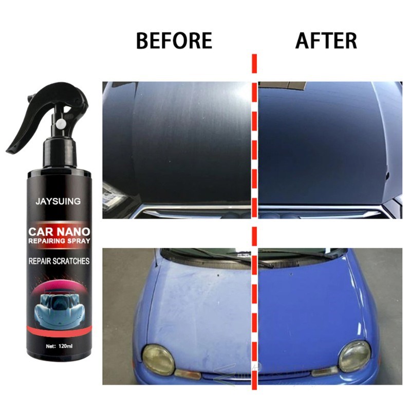 Car Nano Repair Spray Scratch Remover Polish Restorer Paint - 图0