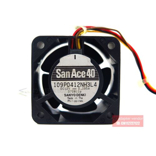 FOR SANYO DENKI SAN ACE waterproof 109P0412NH3L4 12V 0.195A - 图1