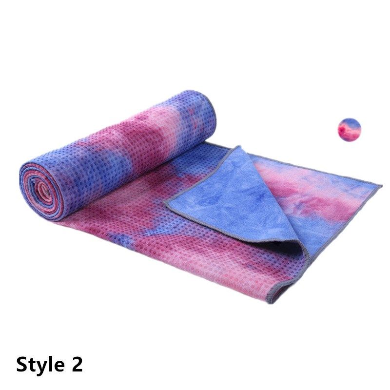 183*63cm Non Slip Yoga Mat Cover Towel Anti Skid Microfiber_虎窝淘