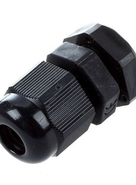 20 Pieces Black Plastic Waterproof Cable Gland Connector PG7