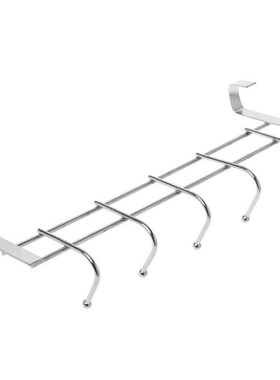 Hooks Shelf Over Door Clothing Hanger Rack Cabinet Door Loop