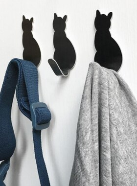 1Pcs Creative Kitten Hanger Hook Strong Adhesive Wall Hook B