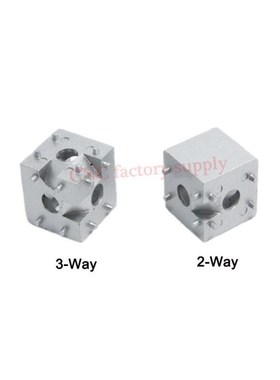 Hot sale 30/40 aluminum profile fittings 3-way corner connec