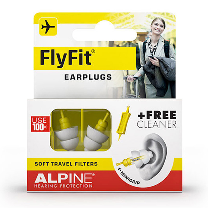 荷兰进口Alpine FlyFit earplugs飞机耳塞 航空专用飞行减压耳塞 - 图3