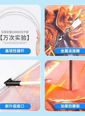 2025太乙哪吒魔童降世闹海儿童成人微风易飞风筝大号带线厂家批发