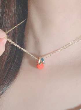 柿柿如意新中式项链HOWEET