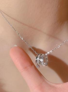 HOWEET三环圆圈情侣项链