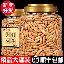 2021 new cargo hand exfoliating Brazilian pine nuts 500g canned large particles Non-Afghan long grain nuts Non-specific snacks