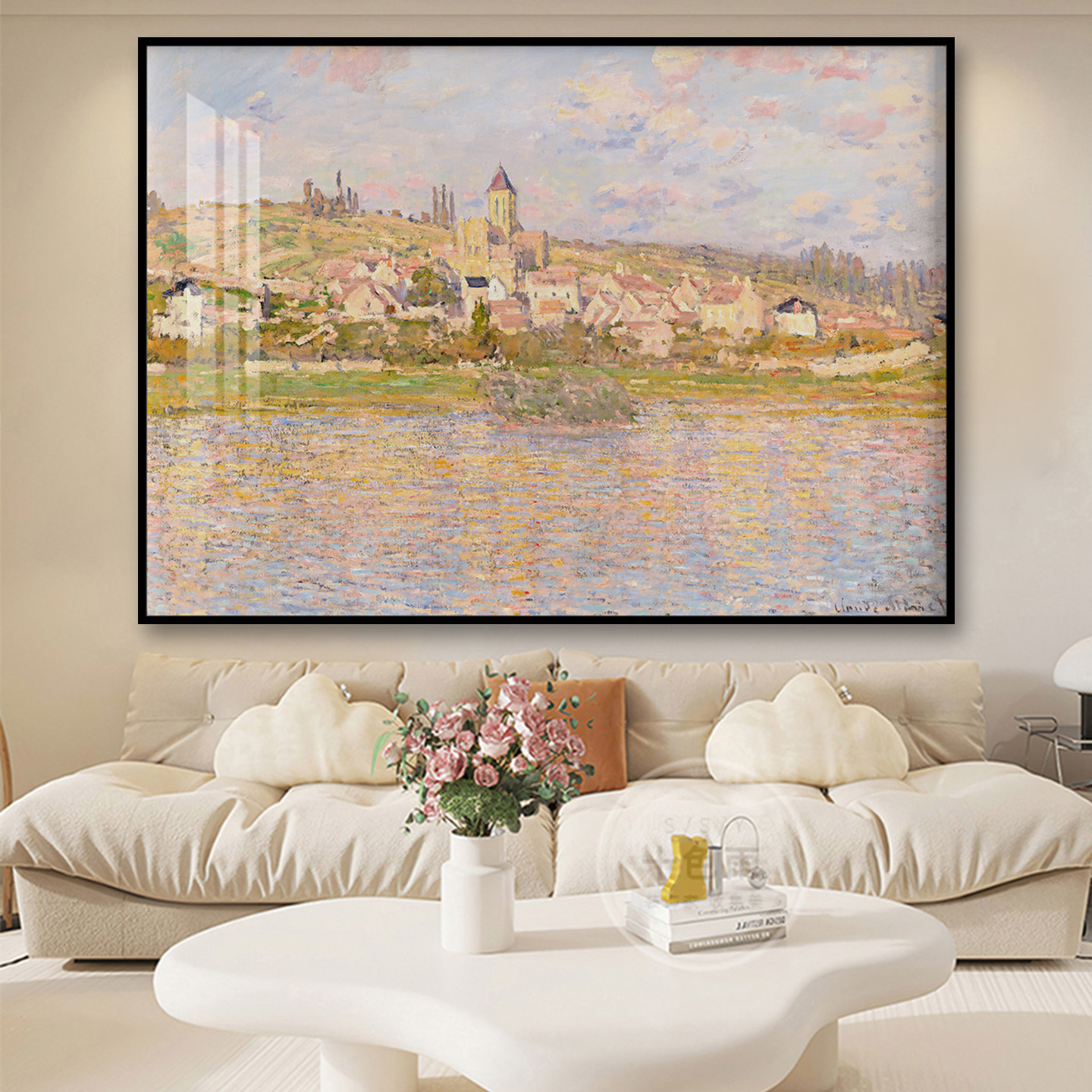 梵高莫奈挂画客厅卧室餐厅沙发装饰画抽象风景海报艺术花卉油画,淘宝优惠券,粉丝福利购,淘宝优惠卷