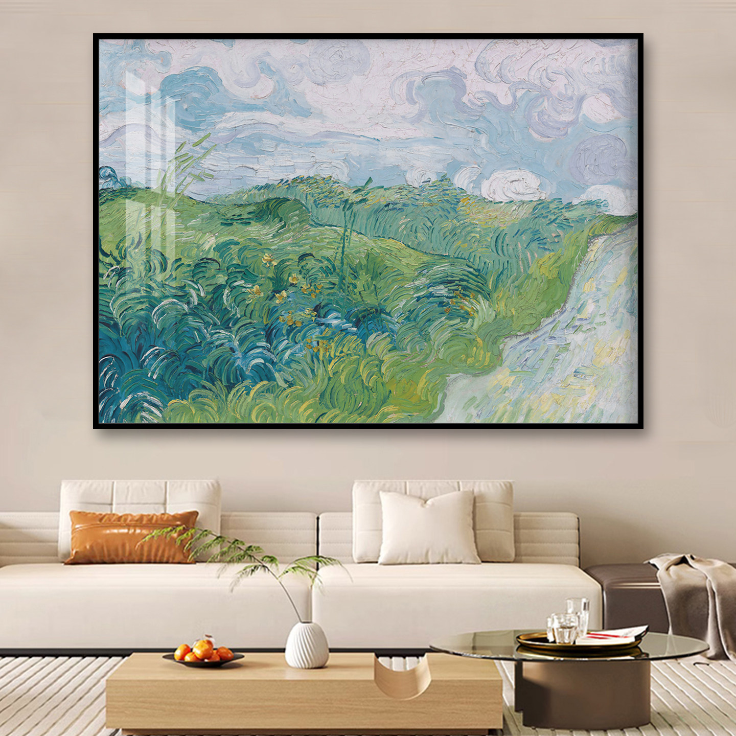 梵高莫奈挂画客厅卧室餐厅沙发装饰画抽象风景海报艺术花卉油画,淘宝优惠券,粉丝福利购,淘宝优惠卷