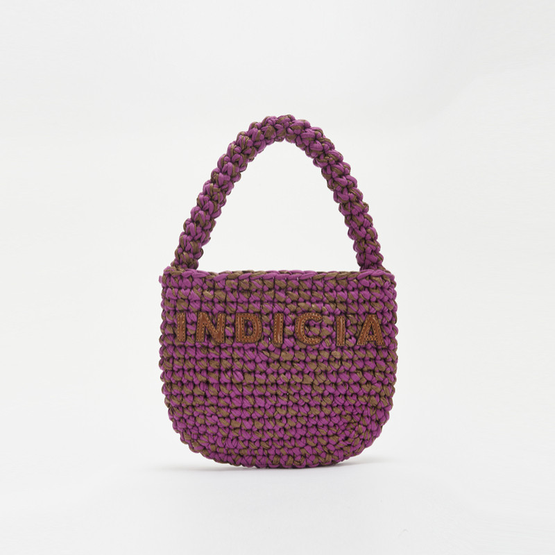 indicia&田园度假风拉菲草手提编织包中号菜篮子水桶包BF2A6BP157,淘宝优惠券,粉丝福利购,淘宝优惠卷