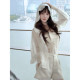 Lulusmiracle Fu Feng Shirt Li Xiaolu Summer Super Western Style Lace Hooded Sun Protection Shirt Jacket ສໍາລັບແມ່ຍິງ
