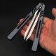 Banshu 8801V3 Butterfly Knife Yaori Fancy One-piece Aluminum Alloy Safety Non-edged Tuning Fork Blade Performance Props