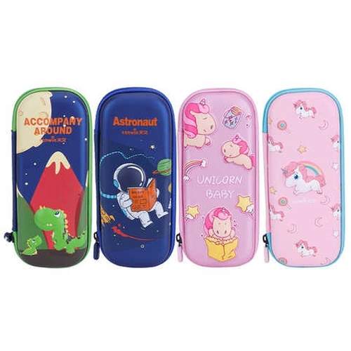 文具盒笔袋小学生可爱铅笔盒女铅笔袋一年级学生用男女孩3d大容量 - 图0