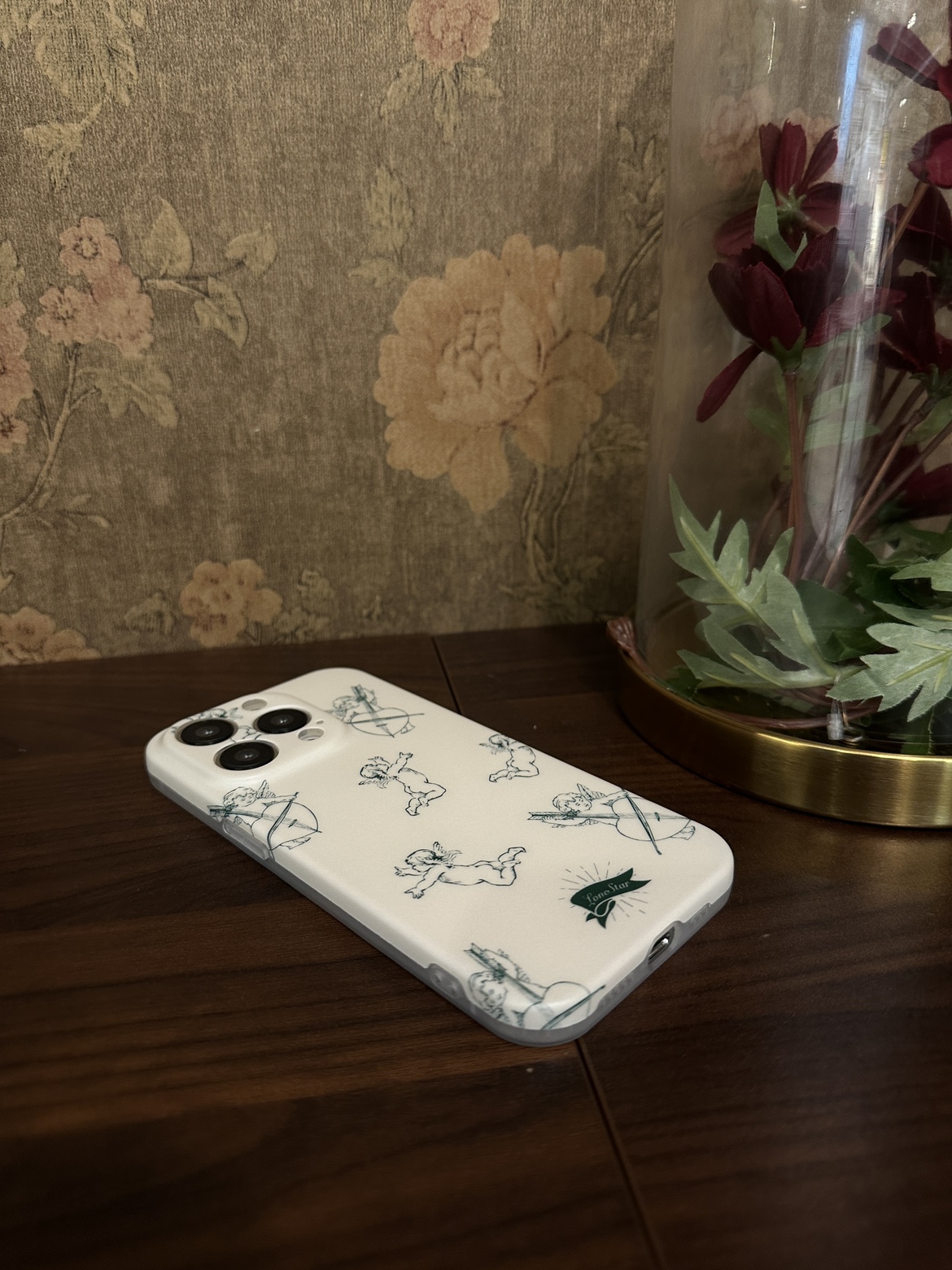 LoneStar原创音乐小天使磨砂imd印花软壳适用苹果16promax全包精孔手机壳-图2