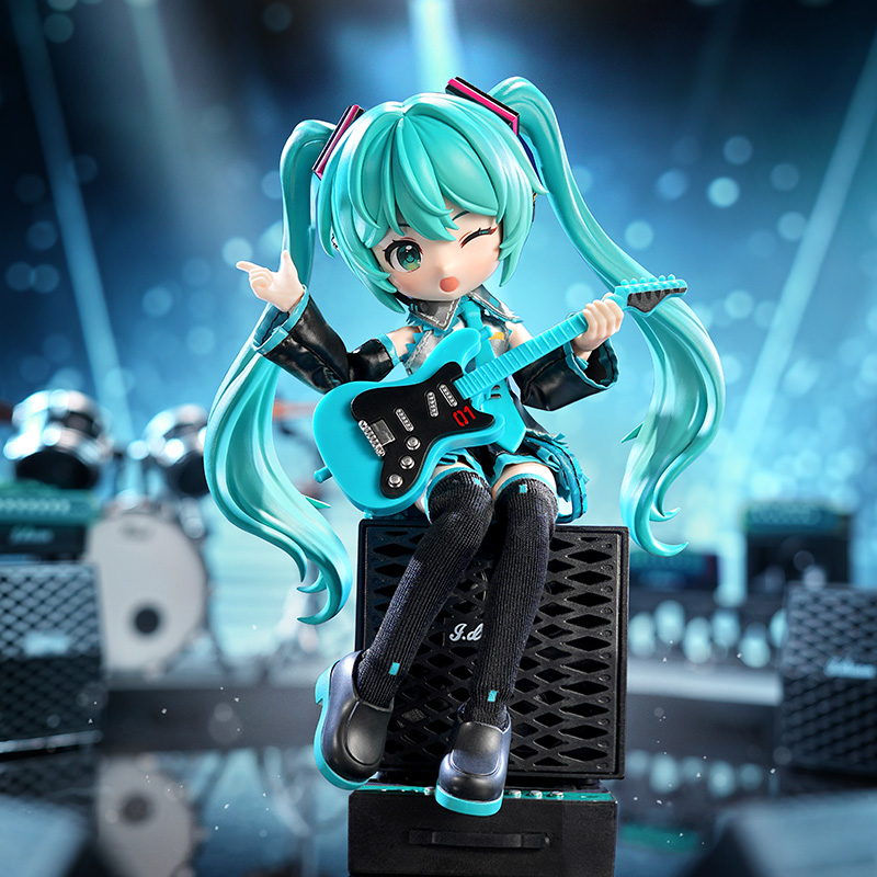 【新品现货】布鲁可积木人-绮遇版-初音未来-公式服拼插玩具手办 - 图3