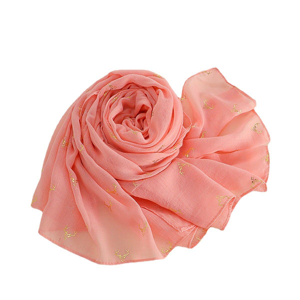 2025春秋新款时尚米白色丝巾女百搭长围脖冬季保暖薄披肩棉麻围巾,淘宝优惠券,粉丝福利购,淘宝优惠卷