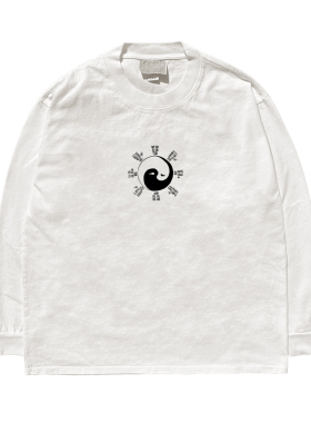 无性别oversize长袖T恤