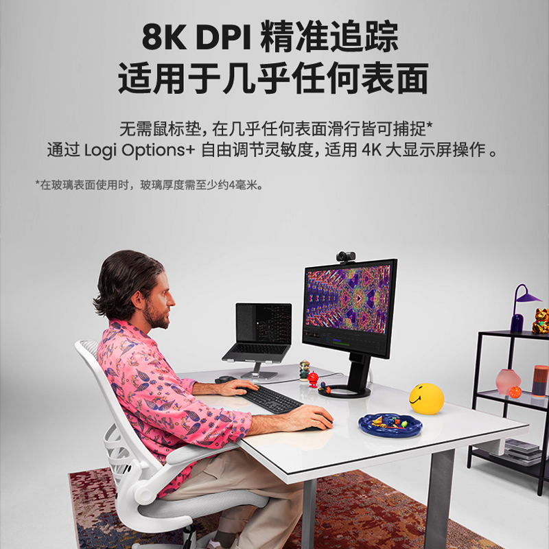 Logitech MX Master4 wireless Bluetooth mouse high-performance dual-mode ergonomic notebook for high-end office use