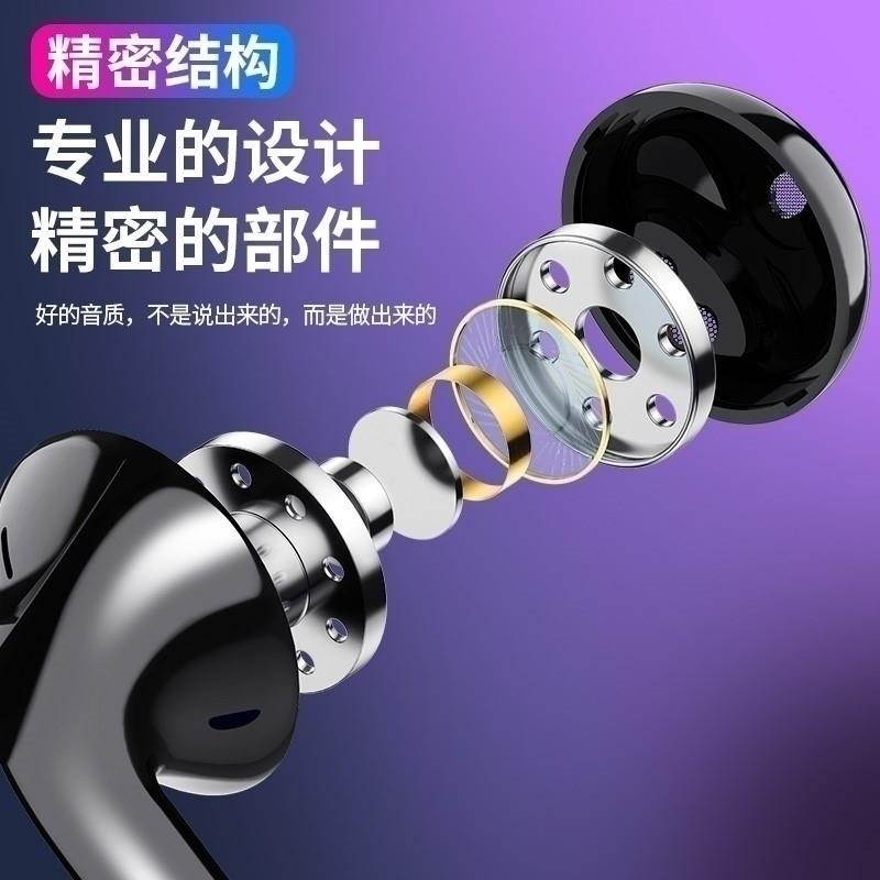 适用华为nova8pro耳机por专用n0va8pro有线navo8入耳pr0式novo8p-图1