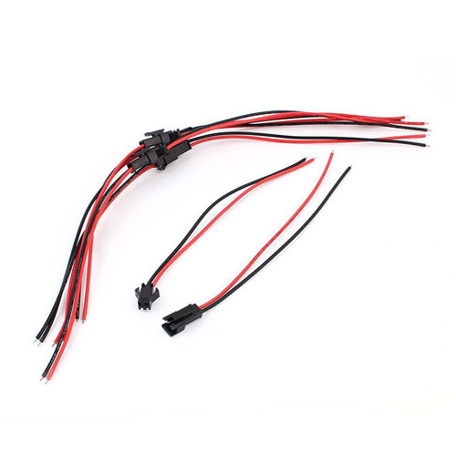 LED灯带公母对接插头SM端子线子母接头线3pin2P4P5P6P灯具对接线 - 图0