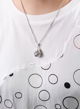 可打开复古福瓜香囊吊坠女