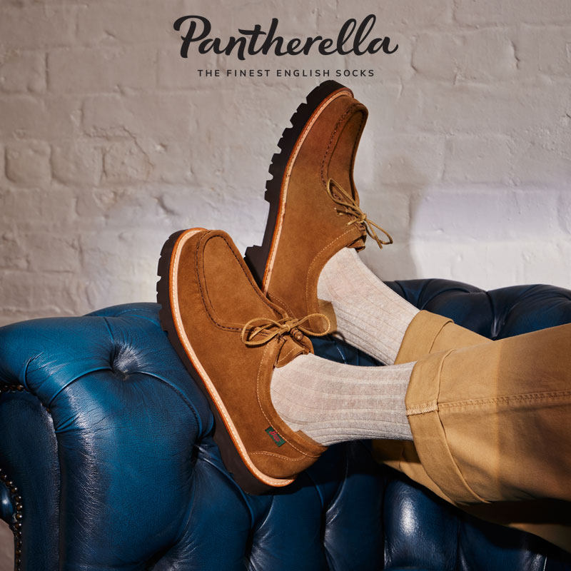 pantherella英国男夏季亚麻棉袜子 pantherella短袜/打底袜/丝袜/美腿袜