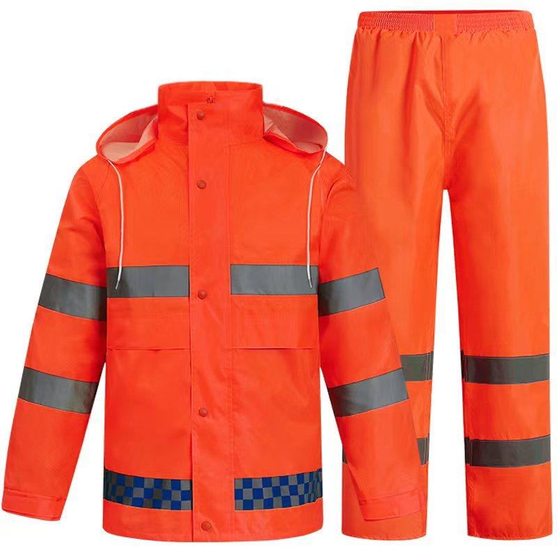 反光印字雨衣雨裤套装荧光绿交通执勤巡逻成人高速log分体式定制,淘宝优惠券,粉丝福利购,淘宝优惠卷