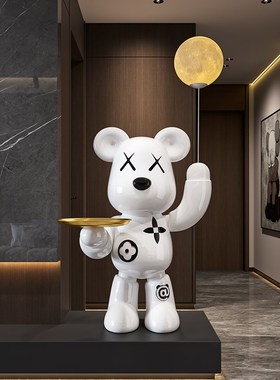 速发大型存饰迁摆件客厅落地电视柜旁家居装钱品乔罐礼品