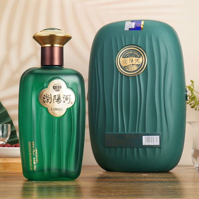 浏阳河酒窖龄1915酱香型白酒53度500ml*6瓶太空舱亚克力礼盒-图2