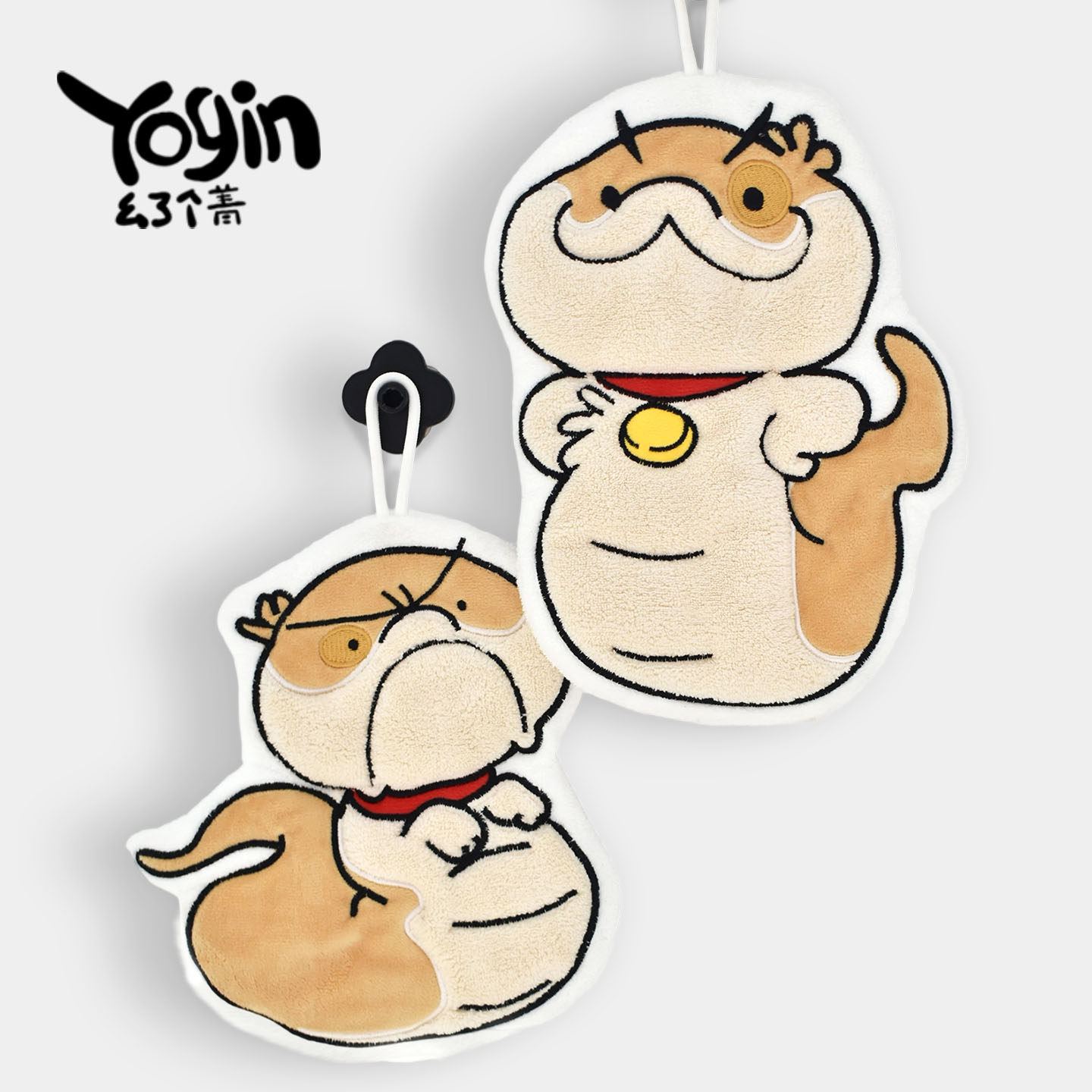 【yogin幺了个菁指定店铺】小狗蛇点点擦手巾超强吸水速干可擦手,淘宝优惠券,粉丝福利购,淘宝优惠卷