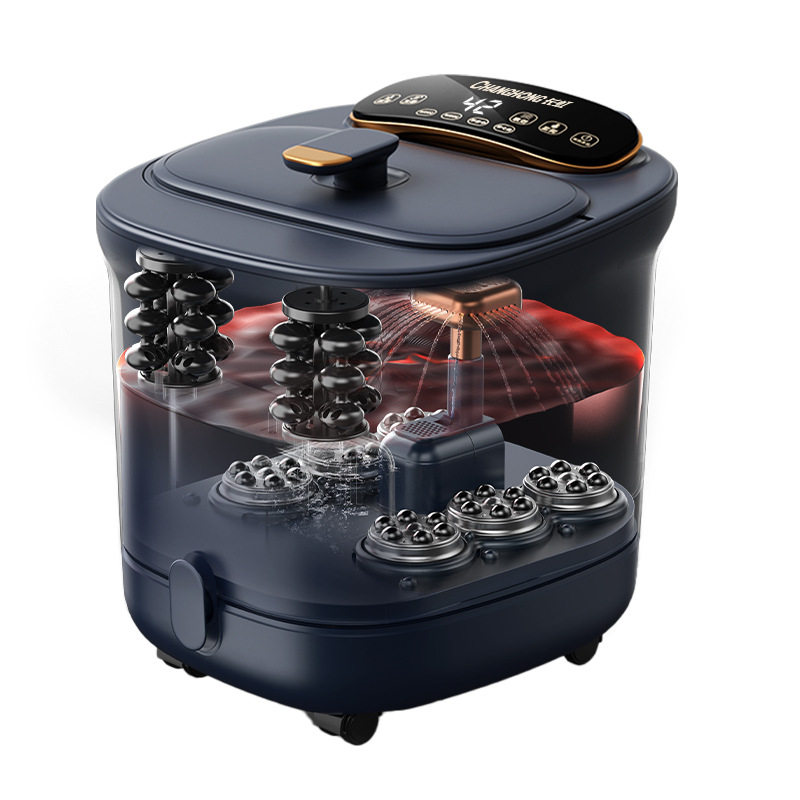 长虹泡脚桶全自动加热电动按摩洗脚桶冬天家用恒温养生高深足浴盆,淘宝优惠券,粉丝福利购,淘宝优惠卷