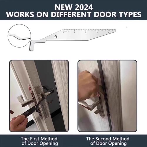 应急门缝夹多功能消防工具开门器撬动器开锁器家用安全门锁开锁器 - 图0