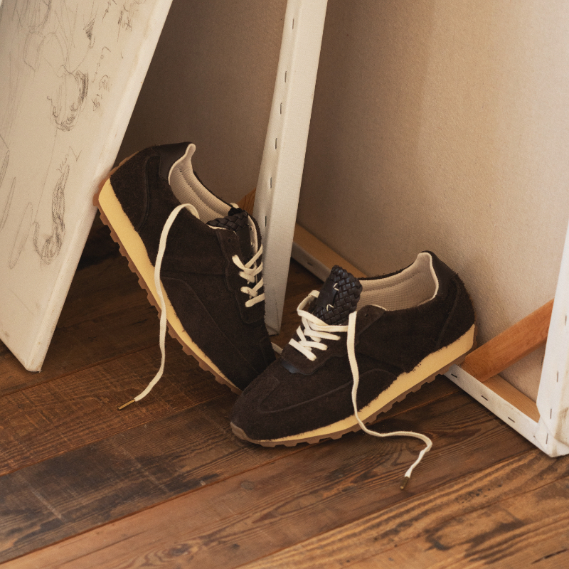 足下工业 FOOT INDUSTRY 复古慢跑男女同款休闲舒适百搭 - 图3