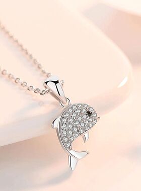 Little Red Book Necklace Korean Style Mori Dolphin Love