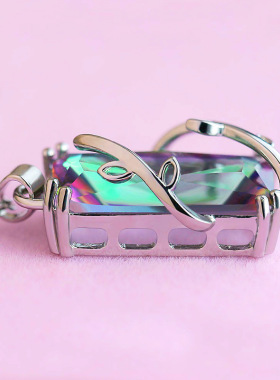 Accessories Exquisite Color Anti-zirconium Necklace Female