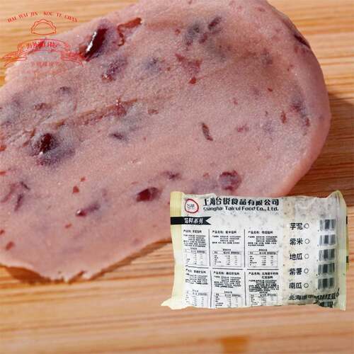 台锐北海道牛奶红豆馅料1kg/包麻薯面包餐包夹心馅料烘焙原料 - 图3