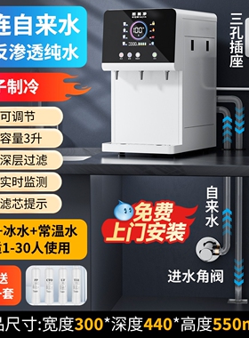 凯美净商用净水器直饮水一体机冰