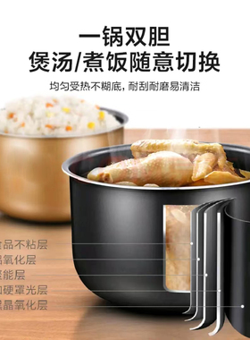 美电压力锅5L家用多功能