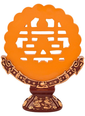 吉祥居李居明旗舰店正品2026马年吉祥物喜从天降摆件客厅双喜临门