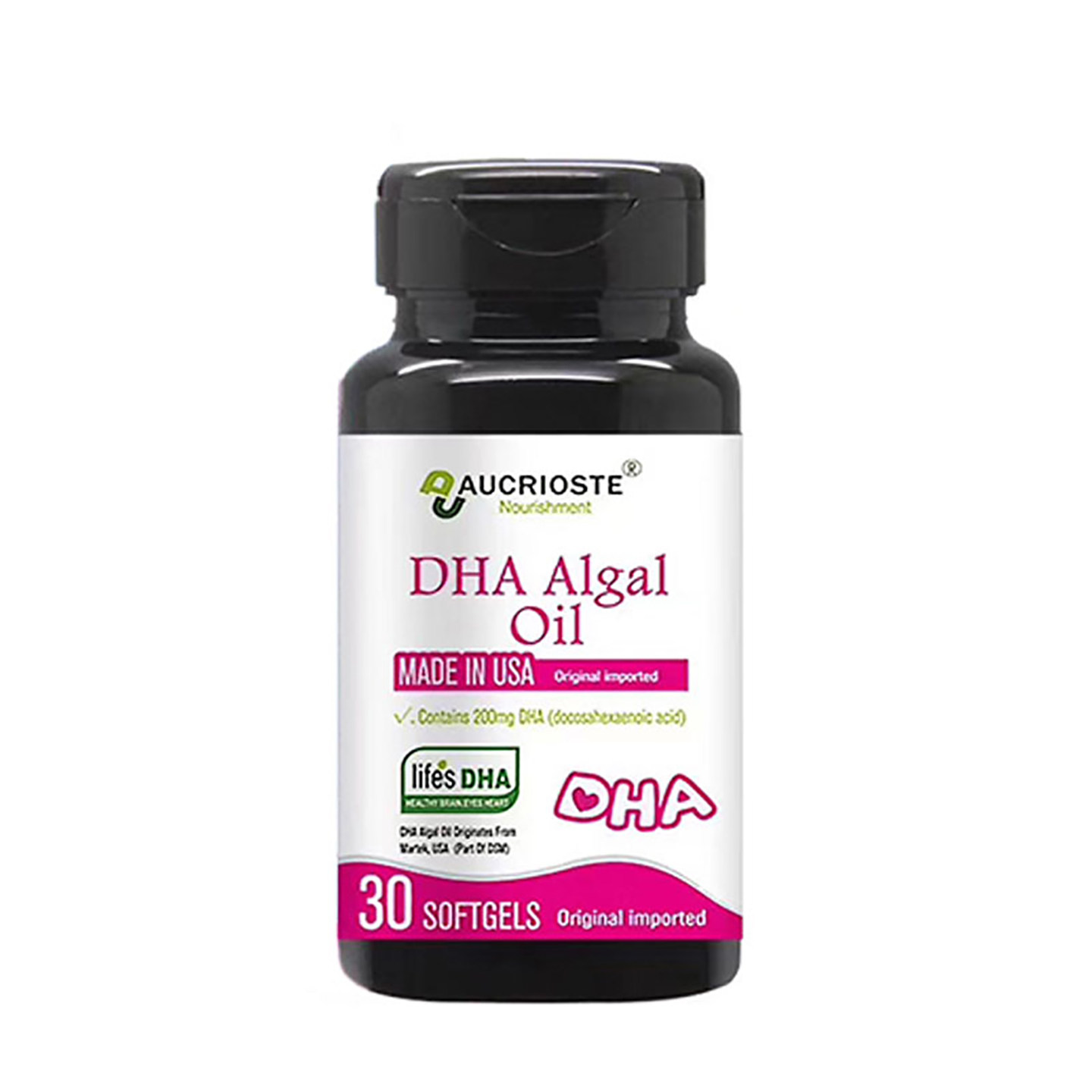 美国正品进口澳克罗健孕妇专用dha海藻油孕期哺乳期营养品软胶囊,淘宝优惠券,粉丝福利购,淘宝优惠卷