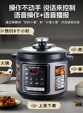 AICHEN/爱妻C款6L语音按键两用