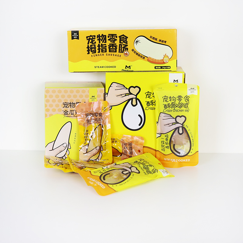 柒仔宠物 益和酥骨鸡腿鸡胸肉泰迪狗宠物零食幼犬猫罐头拌饭伴侣