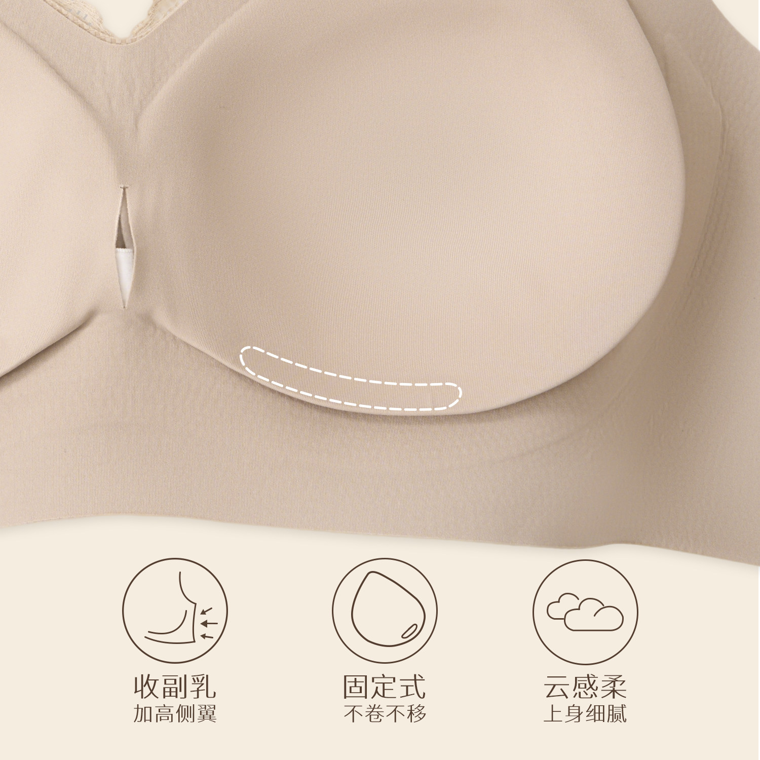 中老年妈妈内衣文胸中年妇女无钢圈聚拢胸罩无痕舒适固定杯收副乳,淘宝优惠券,粉丝福利购,淘宝优惠卷